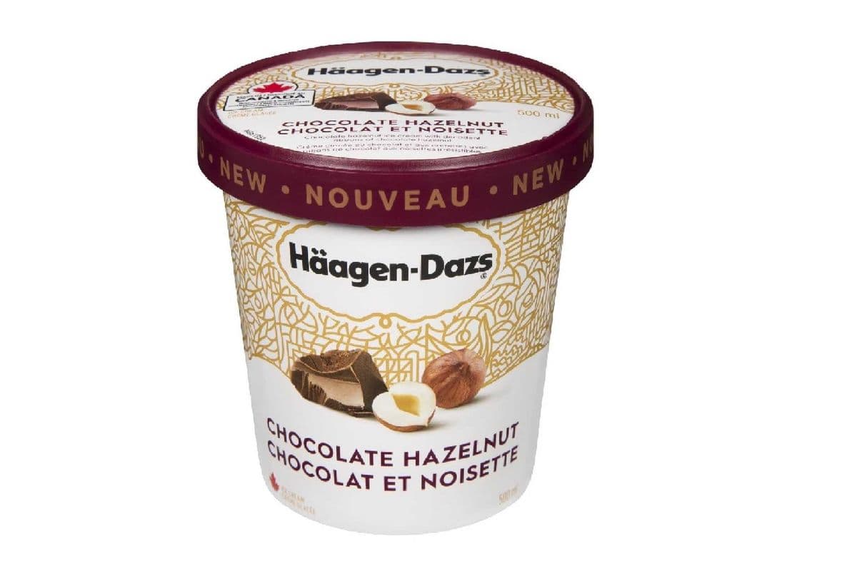 Haagen-Dazs Chocolate Hazelnut Ice Cream (500ml)