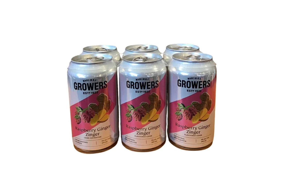 Growers Field Raspberry (1 x 355mL x 6 Cans )