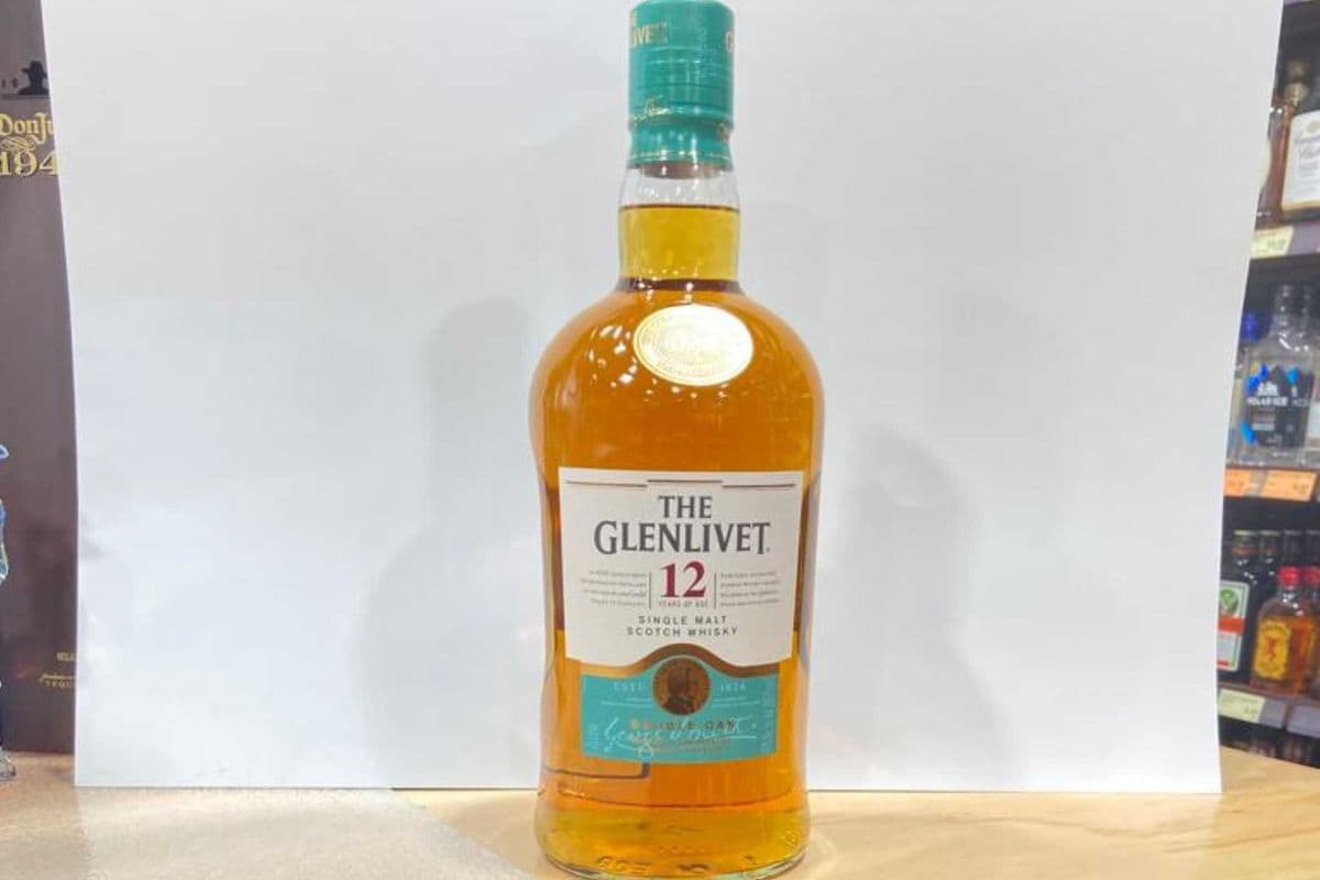 THE GLENLIVET 12YO SINGLE MALT SCOTCH (1 x 1.75)