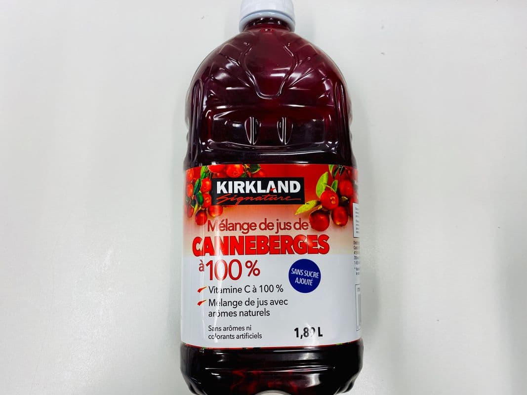 Kirkland Cranberry Juice (1.89 L)