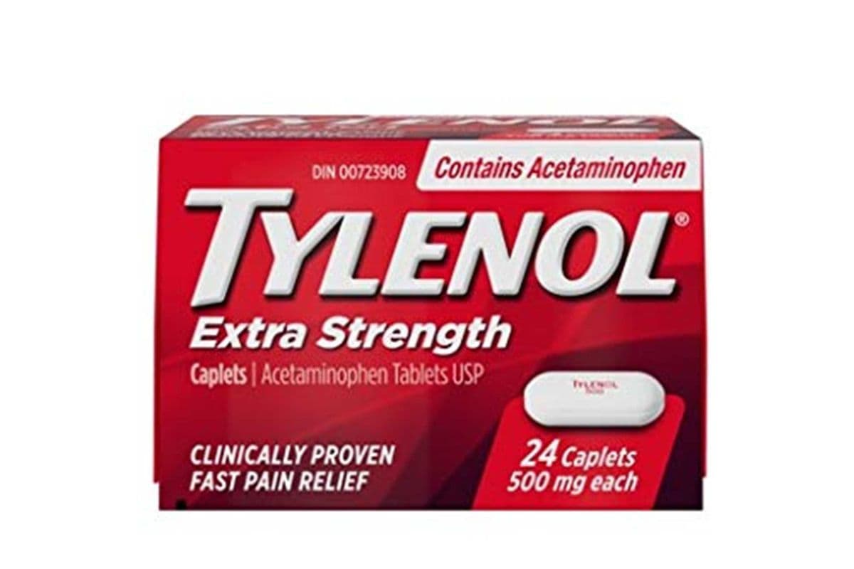 Tylenol Extra Strength Caplets (500 mg) (24 Caplets)