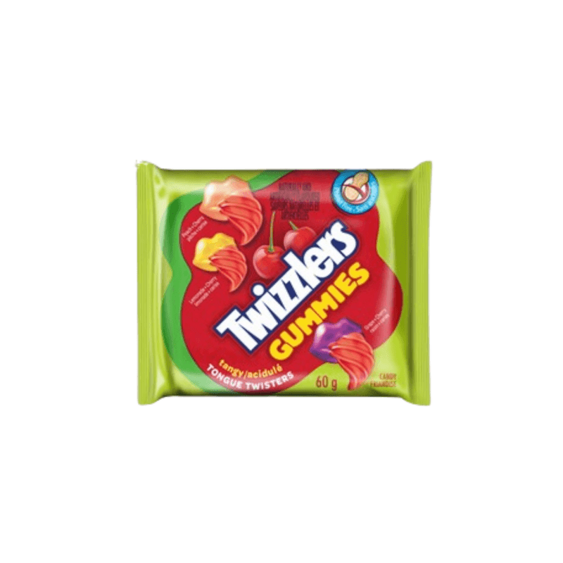 Gummies Tongue Twisters Twizzlers - Canada (60g)
