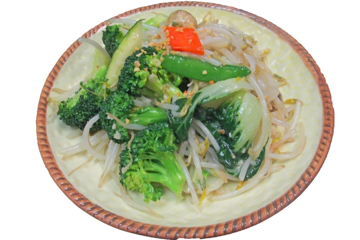 404. Mixed Garden Vegetable or Bean Sprout with Garlic Sauce 蒜茸什菜芽菜
