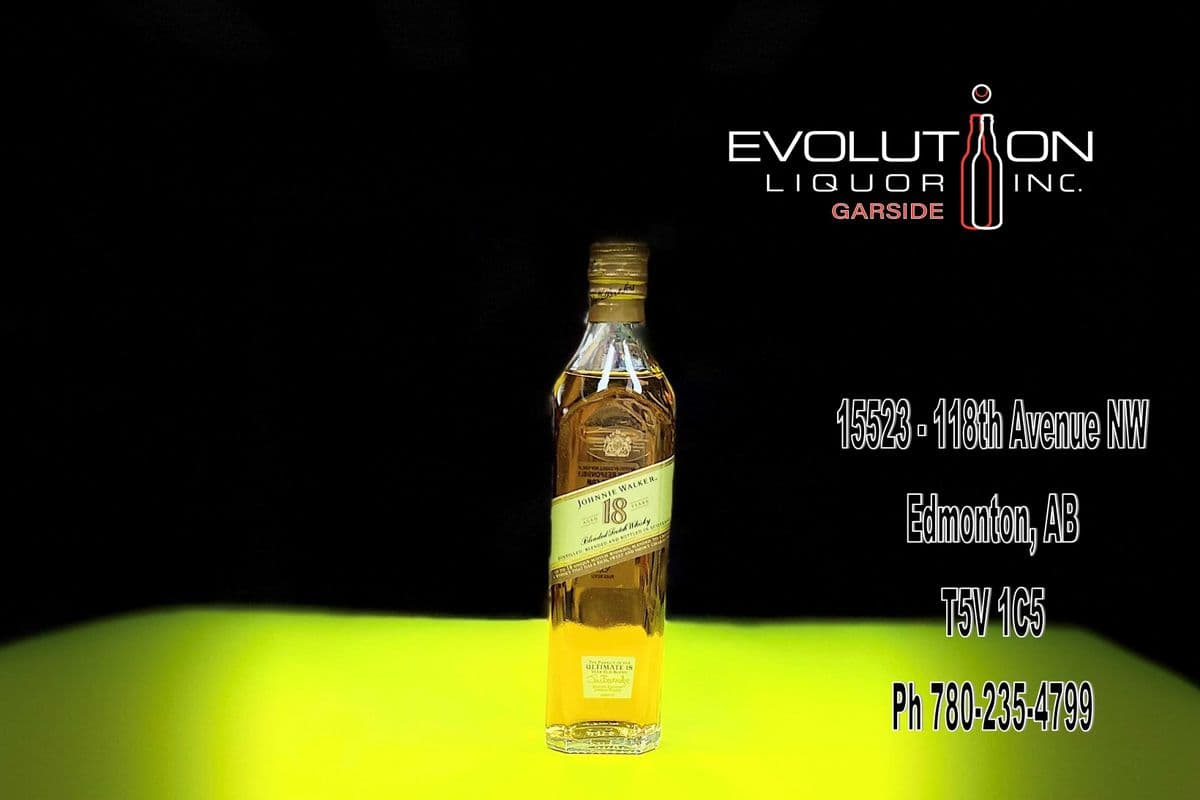Johnnie Walker 18YO Blended Scotch Whisky 0050G Discover (1 x 50ml Glass Bottle)