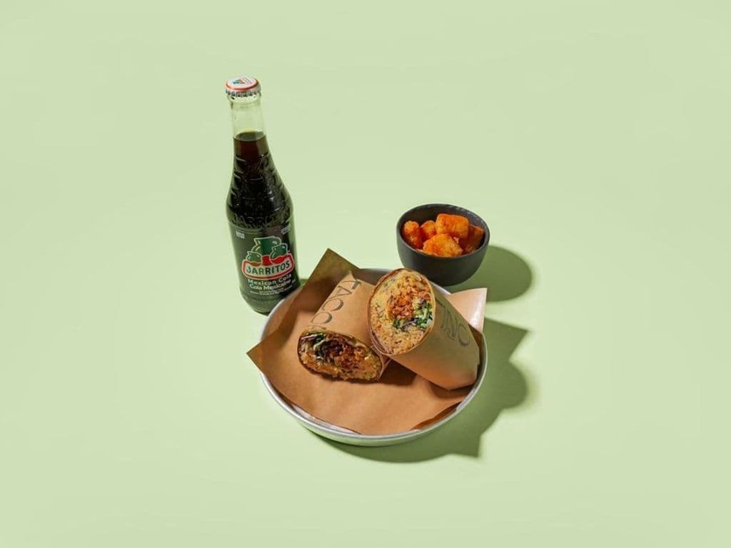 Crispy Tofu Burrito Combo