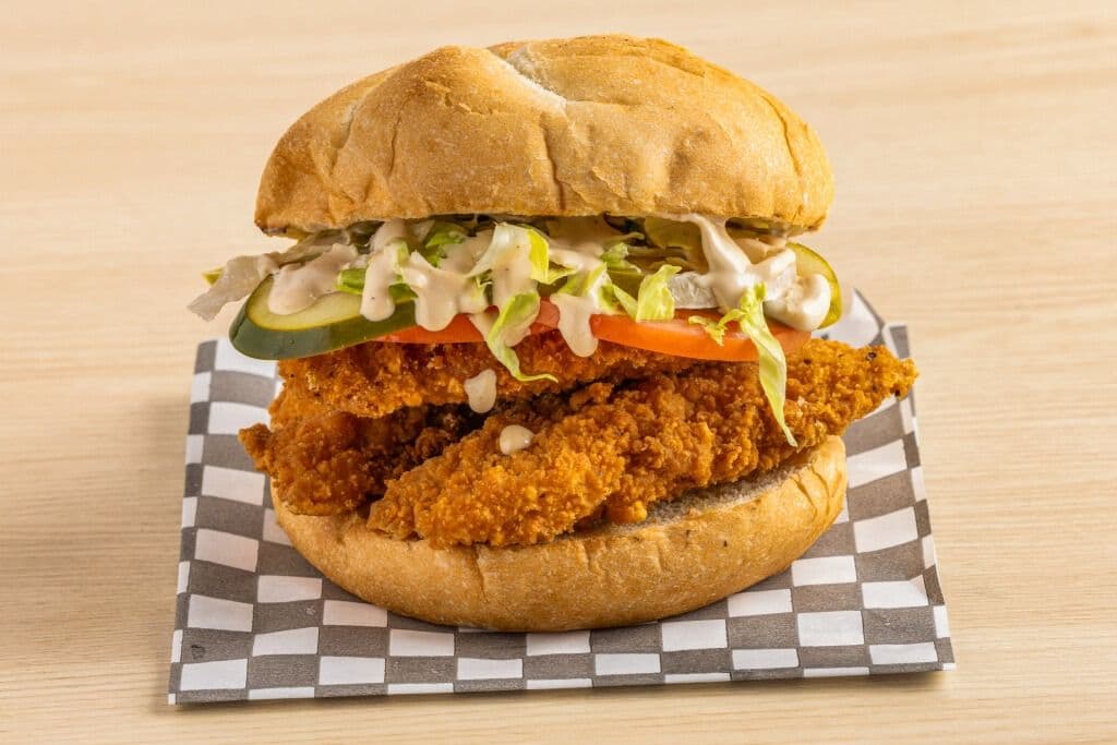 Switch on a Bun (Crispy Chicken)