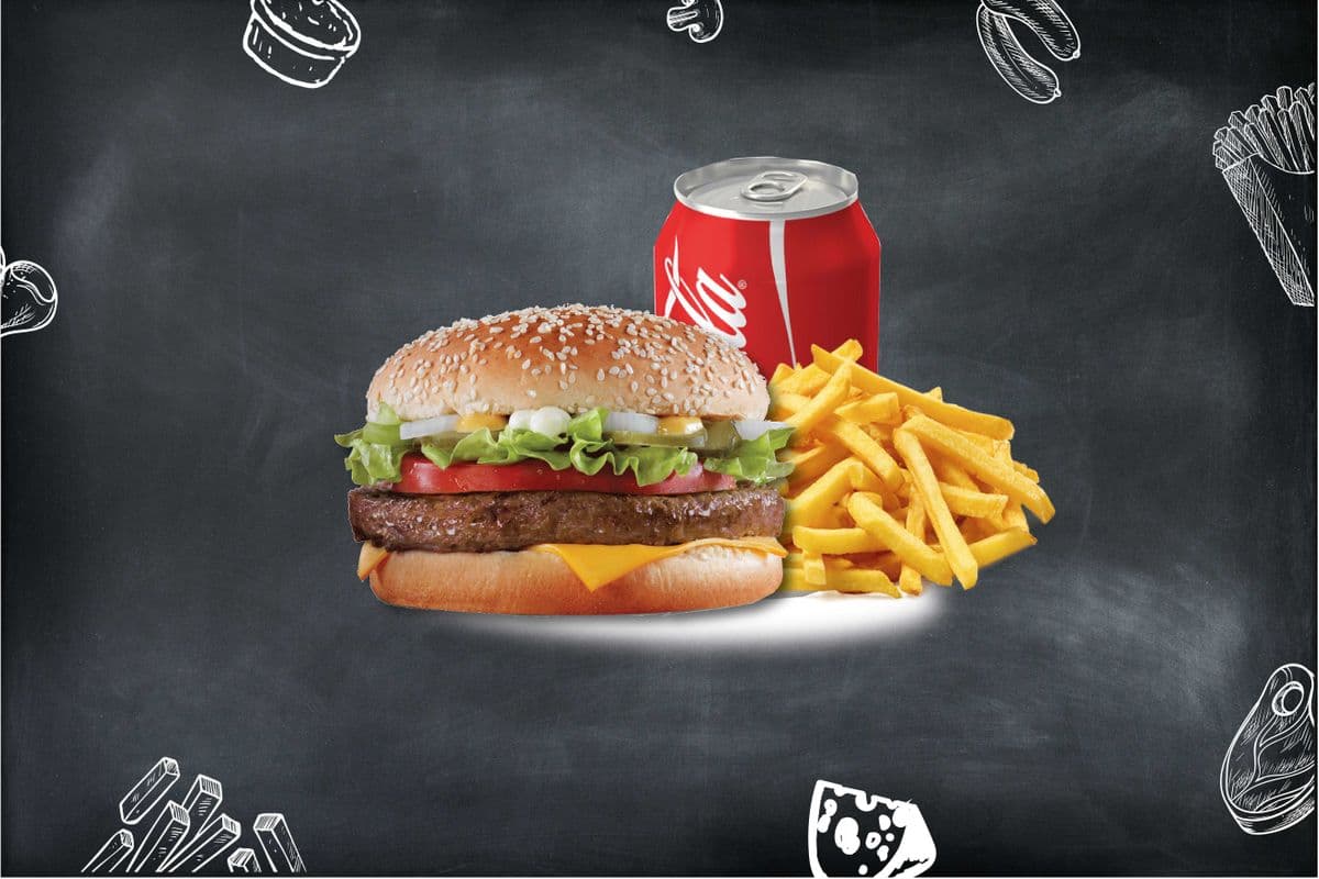 Trio Cheeseburger