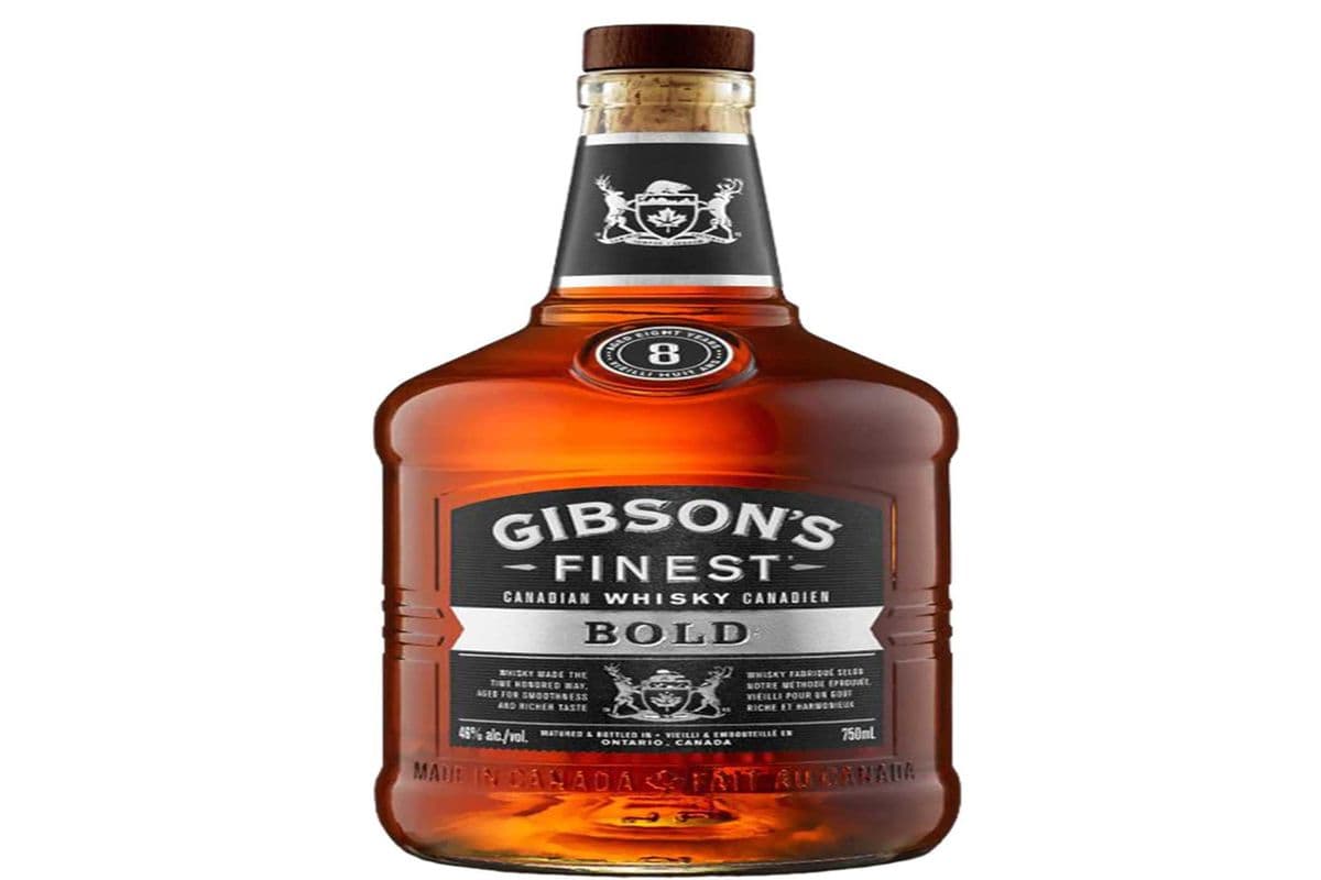 GIBSON BOLD 8 YEARS WHISKEY 750 ML (1 x 750ML)