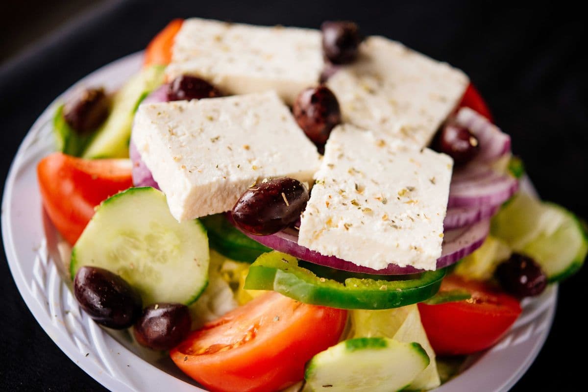 Petite salade au Grecque / Small Greek Salad