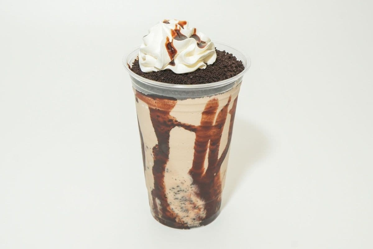 Double Chocolate Crumble Milkshake