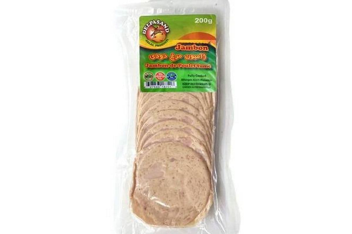 Delpasand • Halal Smoked Chicken Jambon - Doodi / Jambon De Poulet Fumé Halal - Doodi (0.2kg)