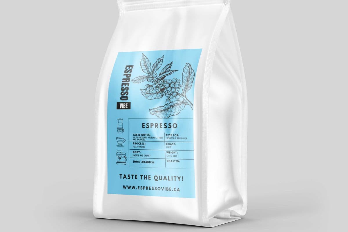 Espresso Coffee Beans - Medium Roast |100% Arabica, Freshly Roasted (2lb)
