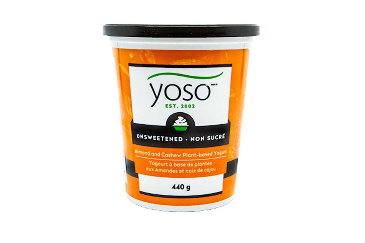 Yoso plant-based yogurt unsweetened / alternative au yogurt sans sucre Yoso