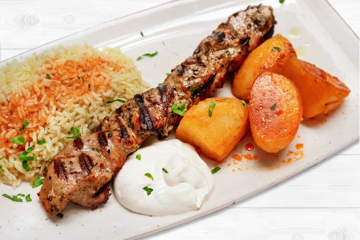 Classic Pork Souvlaki