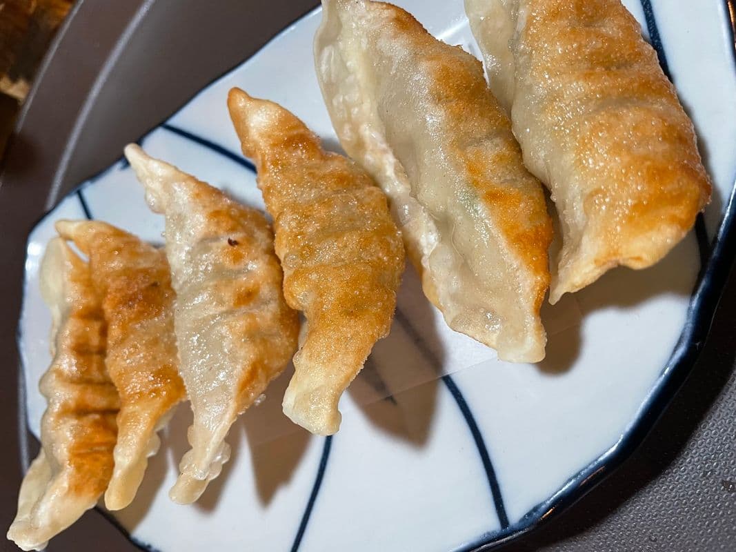 Deep fried pork Gyoza