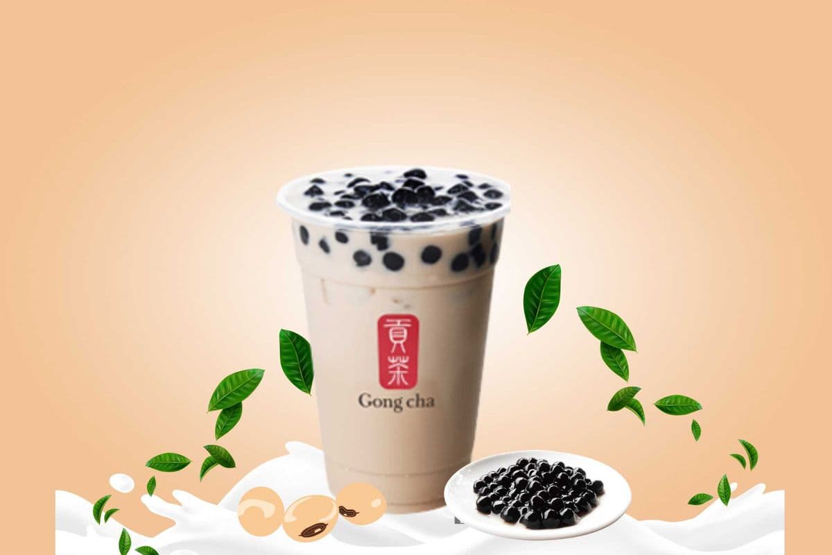 Soy Milk Tea with Pearls