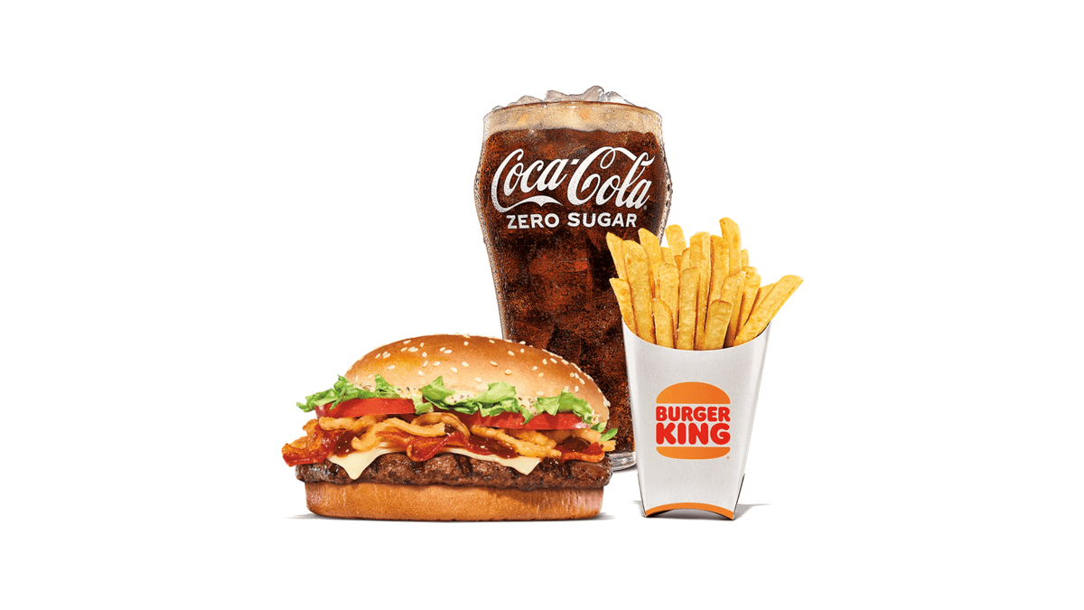 Steakhouse Bacon Whopper® Medium Combo