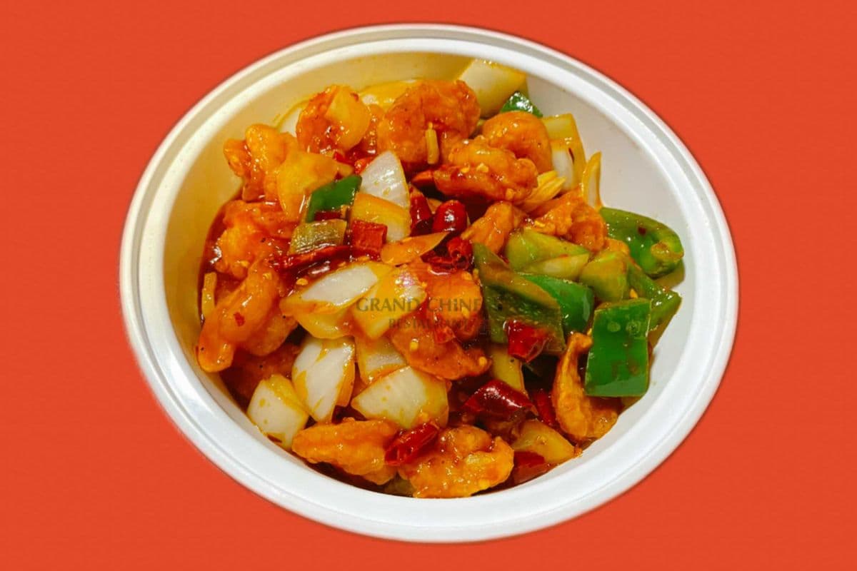 S9. Spicy Chilli Garlic Prawns