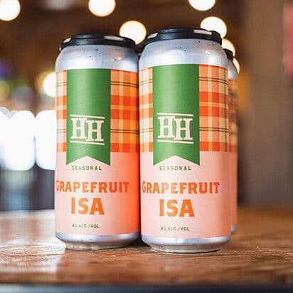 Grapefruit ISA - Reusable Glass Growler + Fill