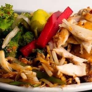 Shish Taouk Plate / Assiette shish taouk