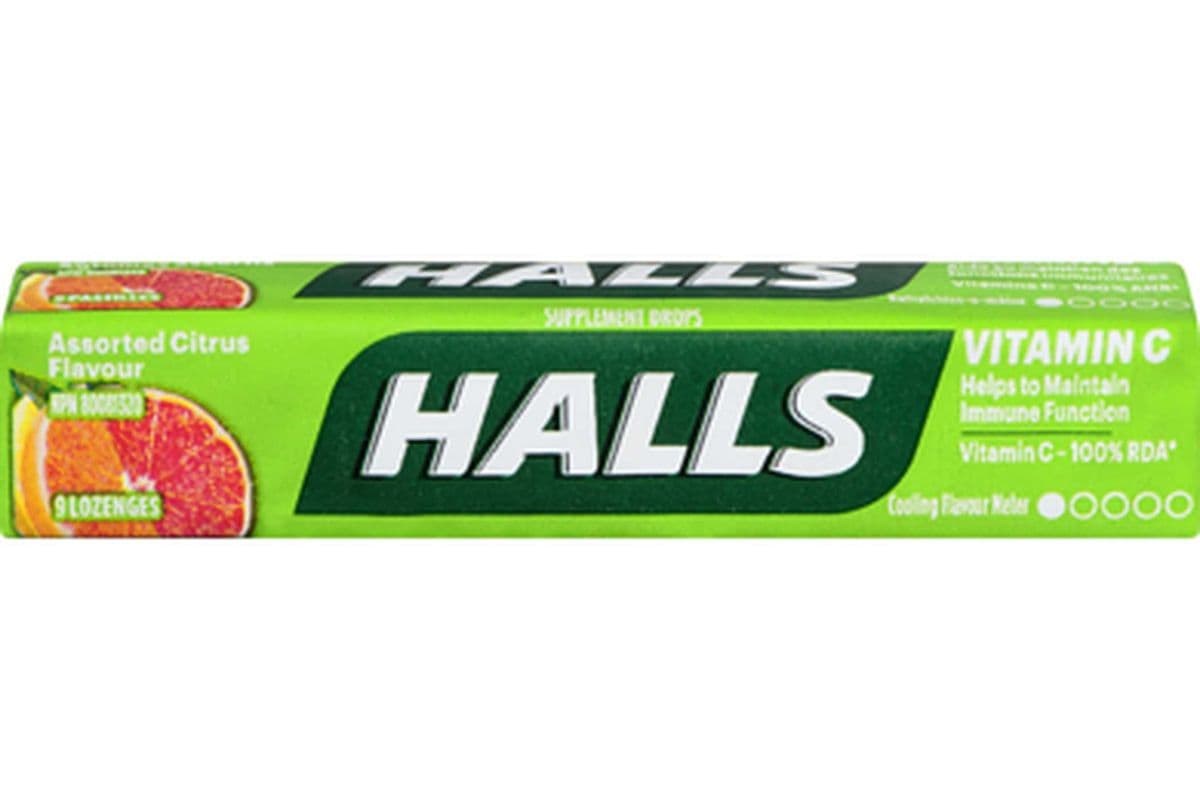 Halls Citrus (9 lozenges)