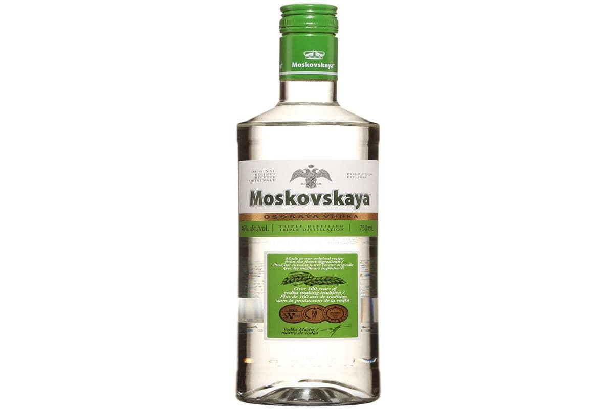 MOSKOVSKAYA VODKA 750 ML (1 x 750ML)