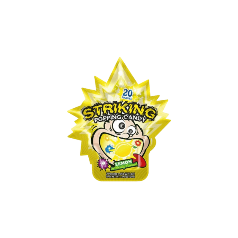 Lemon Striking Popping Candy - China (30g)
