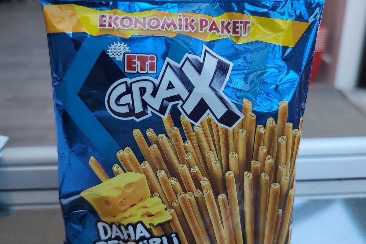 Eti Crax Peynirli Kraker Cheese Cracker 175g