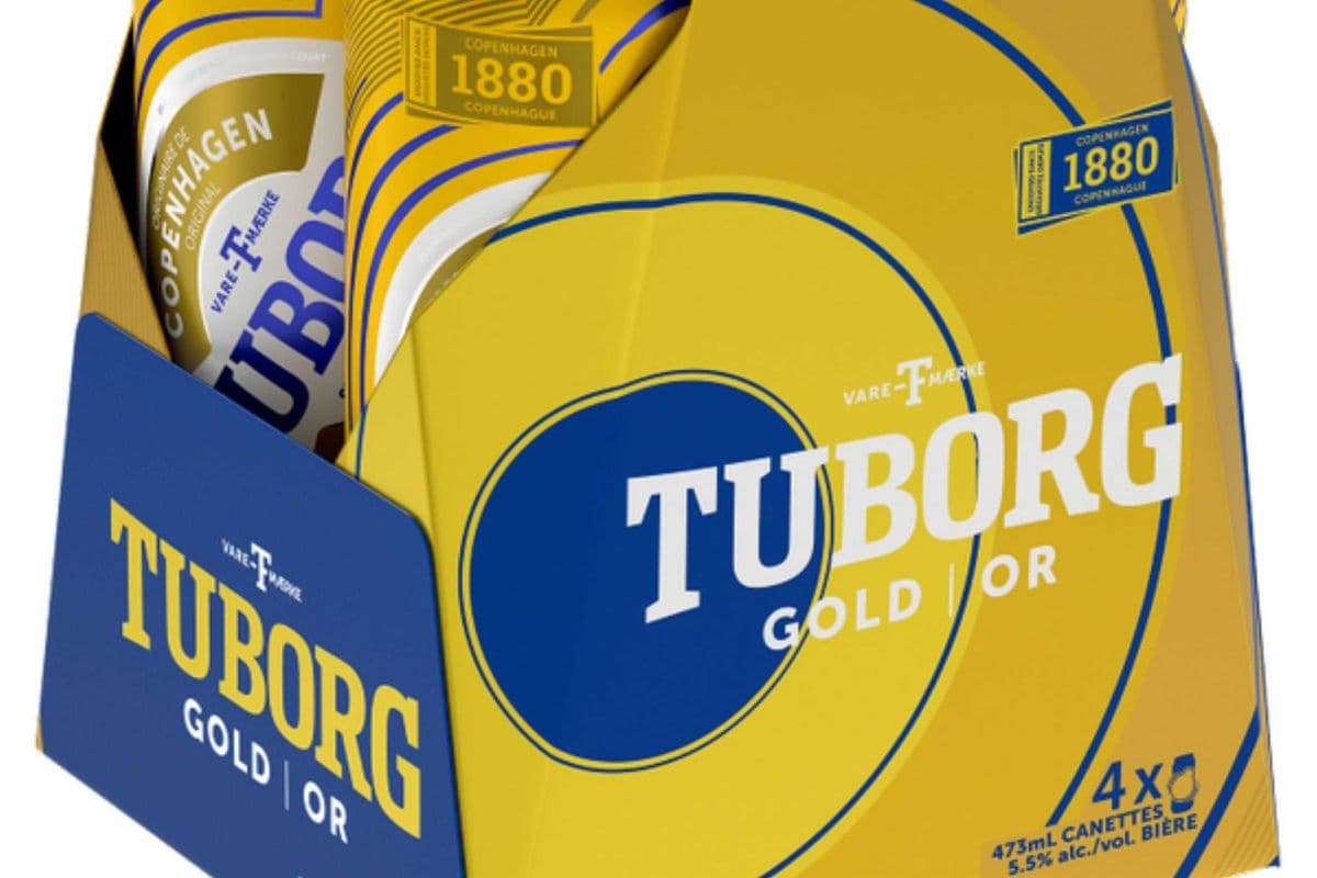 TUBORG GOLD (4 PACK) (4 x 473ML CAN)