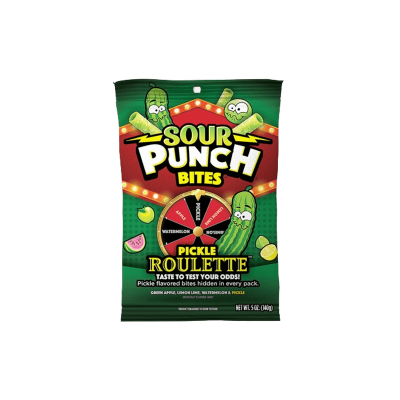 Sour Punch Bites Pickle Roulette – USA (5oz)