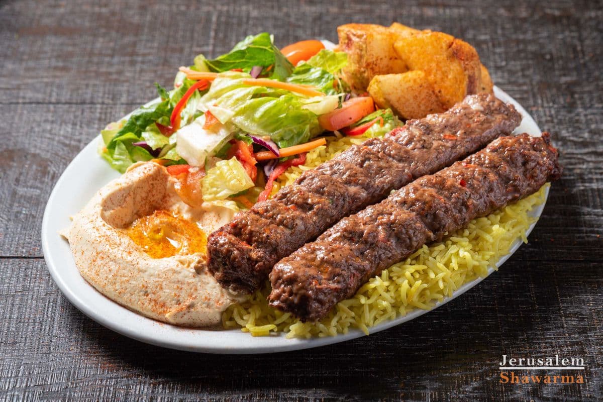 Lamb Kafta Plate