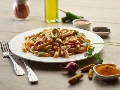 Butter Chicken Pasta Twist