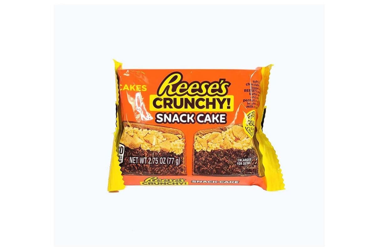 Reese's Crunchy Snack Cake Brownie