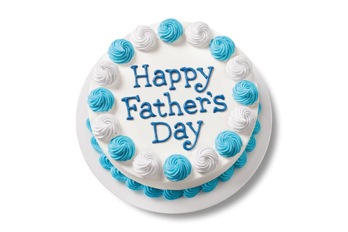 10" Father's Day cake