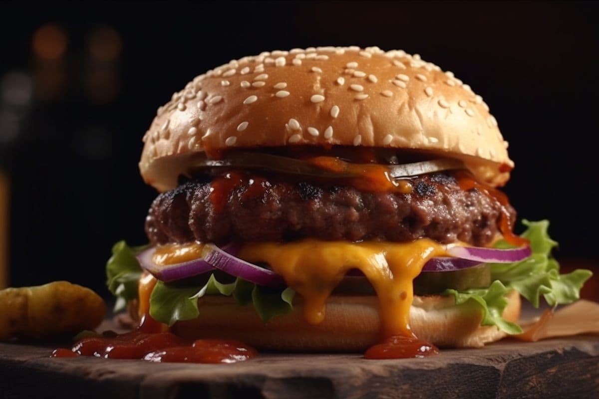 Cheezy Burger