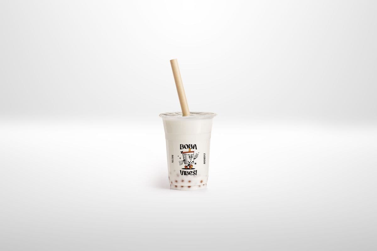 Bubble Tea Drink with Black Milk Tea (500 ml)