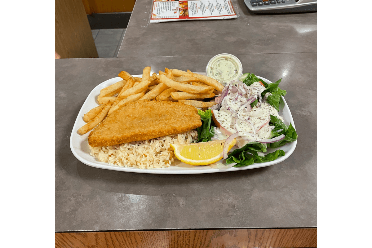 Filet de sole pané