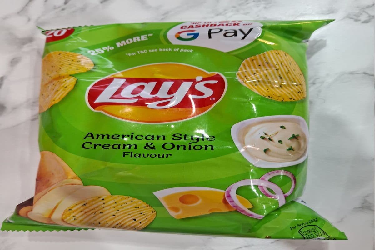 Lay's - American Style Cream & Onion Flavour