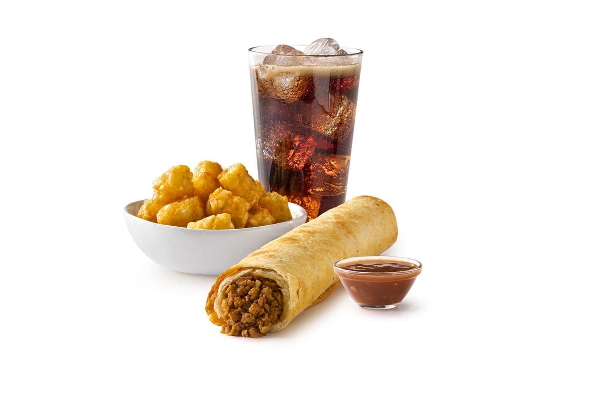 Crisp Beef Burrito Combo