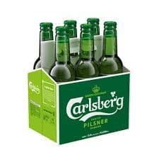CARLSBERG PILSNER 6 BOTTLE (6 x 330ML)