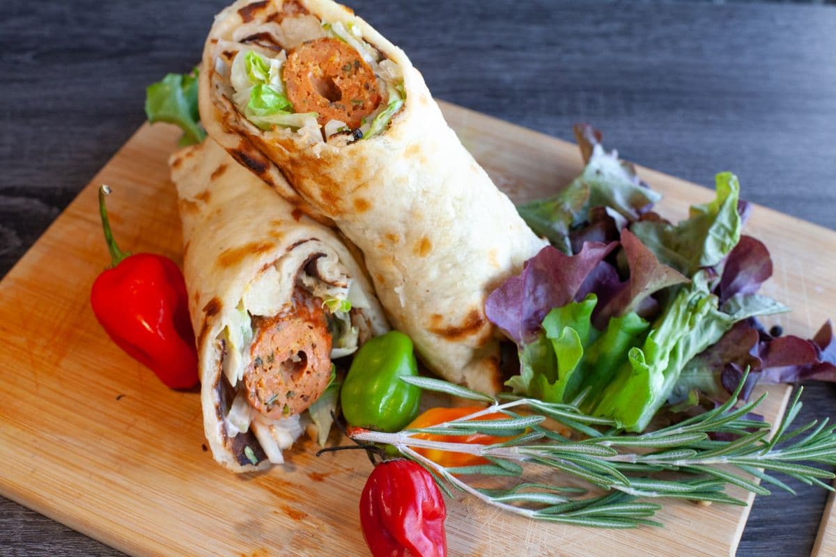 Seekh Kebab Wrap