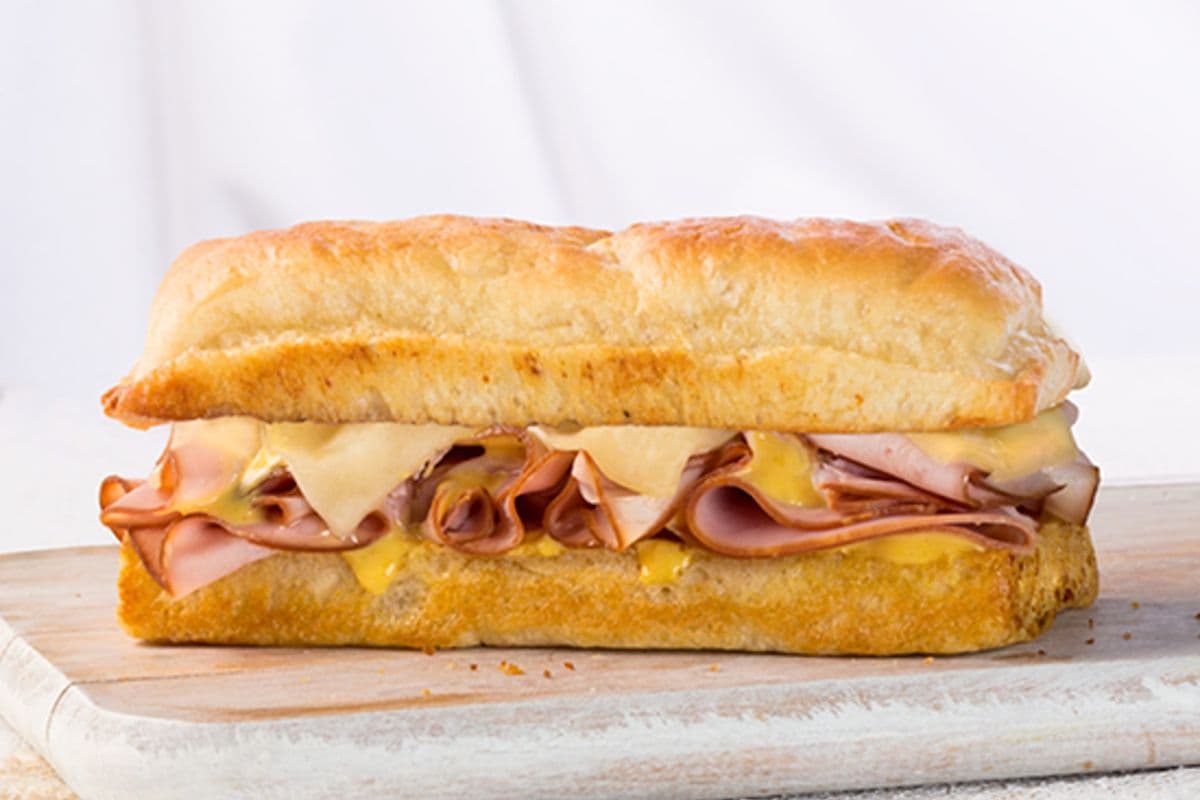 Ham and Swiss Sandwich