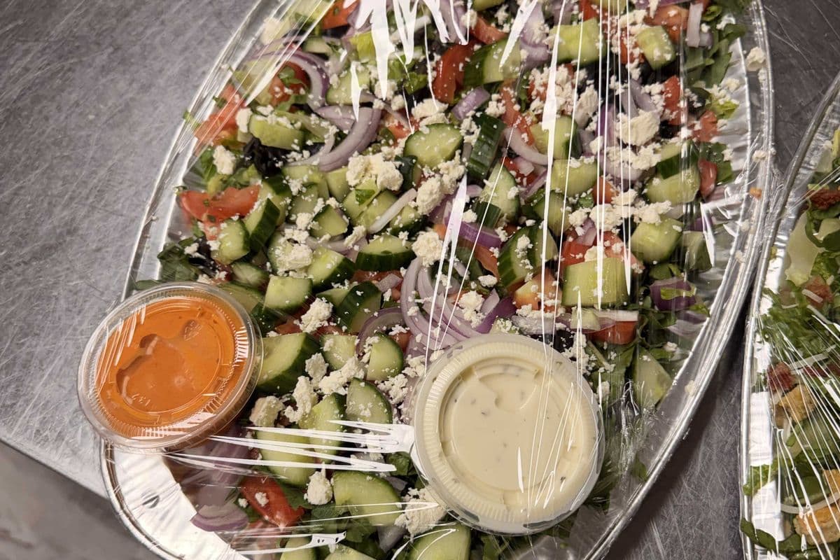 Caesar, Enzo, Garden, Greek Salad Trays (Serves 6 - 8)