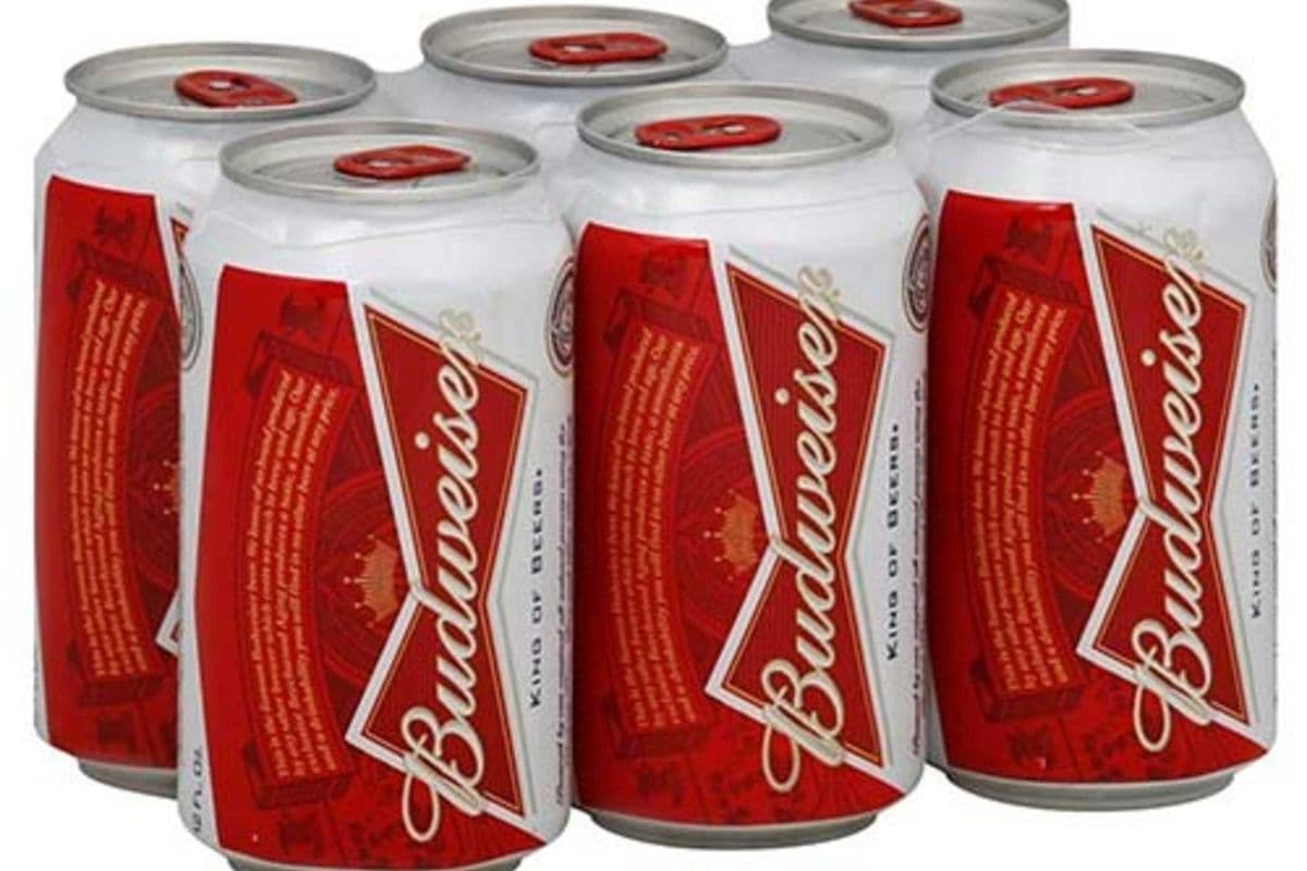 6 Pack- Budweiser (6 x 355ml)