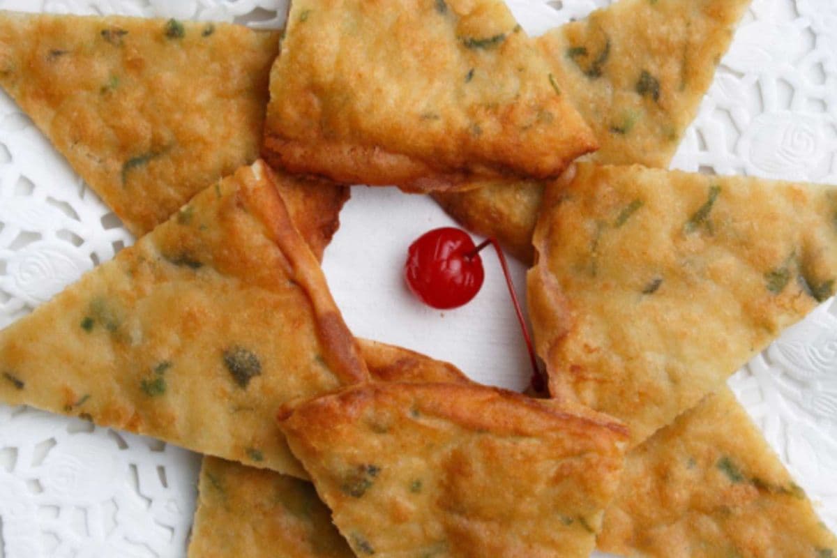51. Pan-Fried Fish Pancake with Green Onion