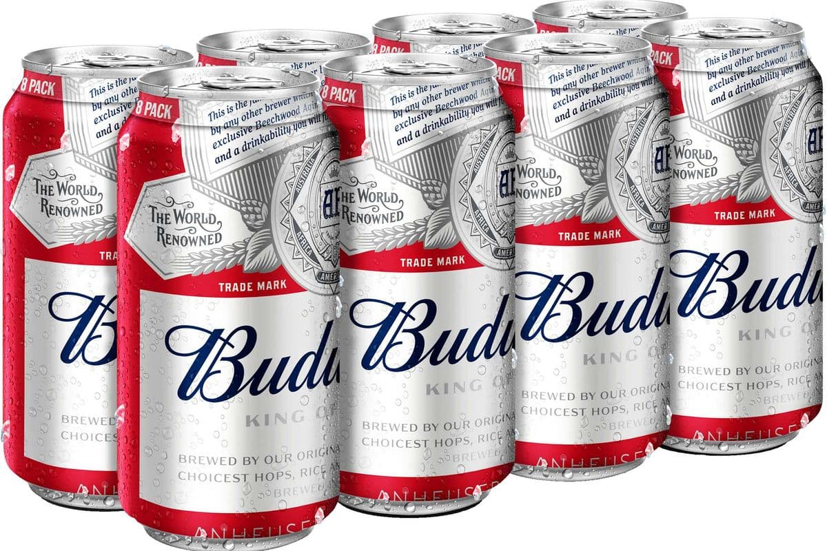 Budweiser (8 x 355 ml Cans)
