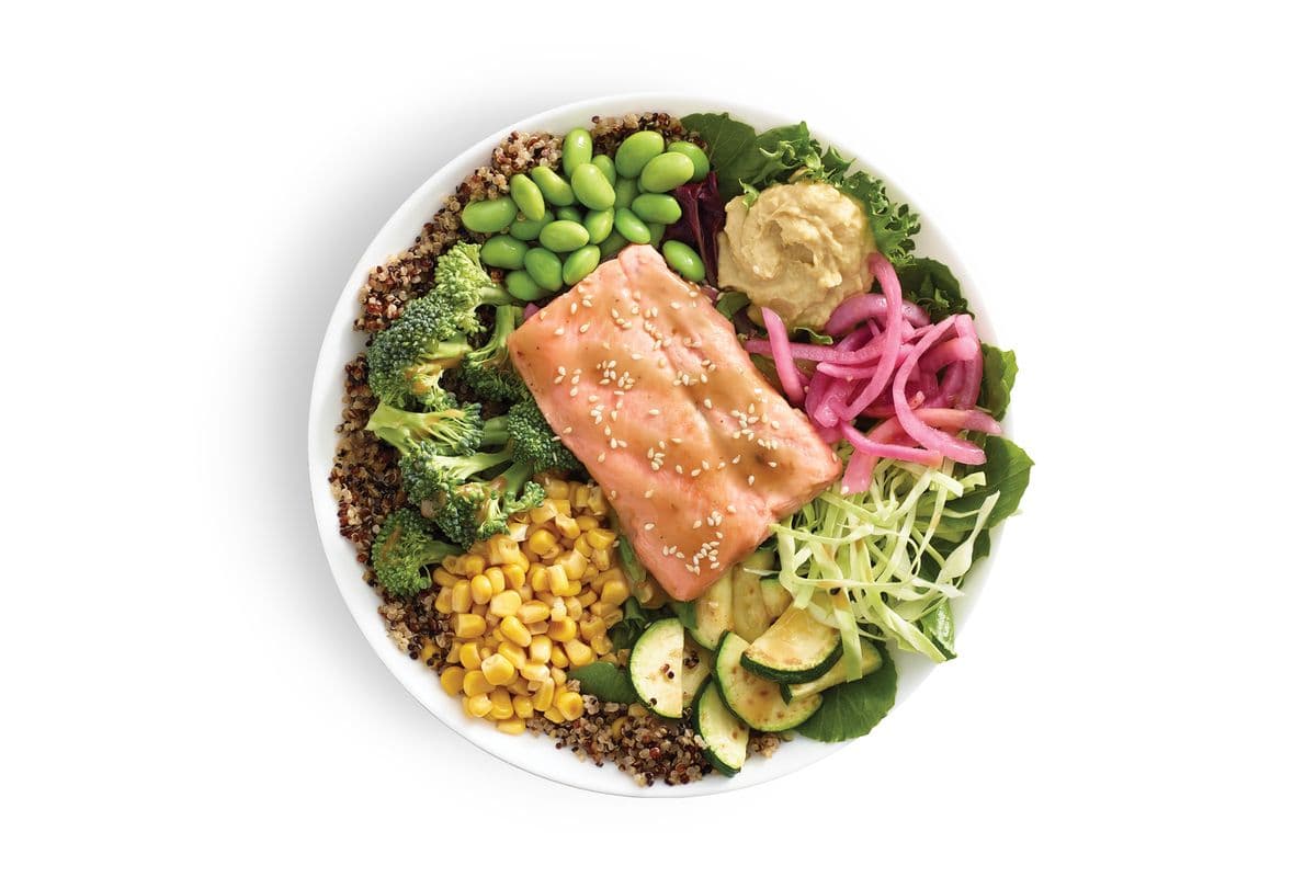 Asian Sesame Salmon Bowl
