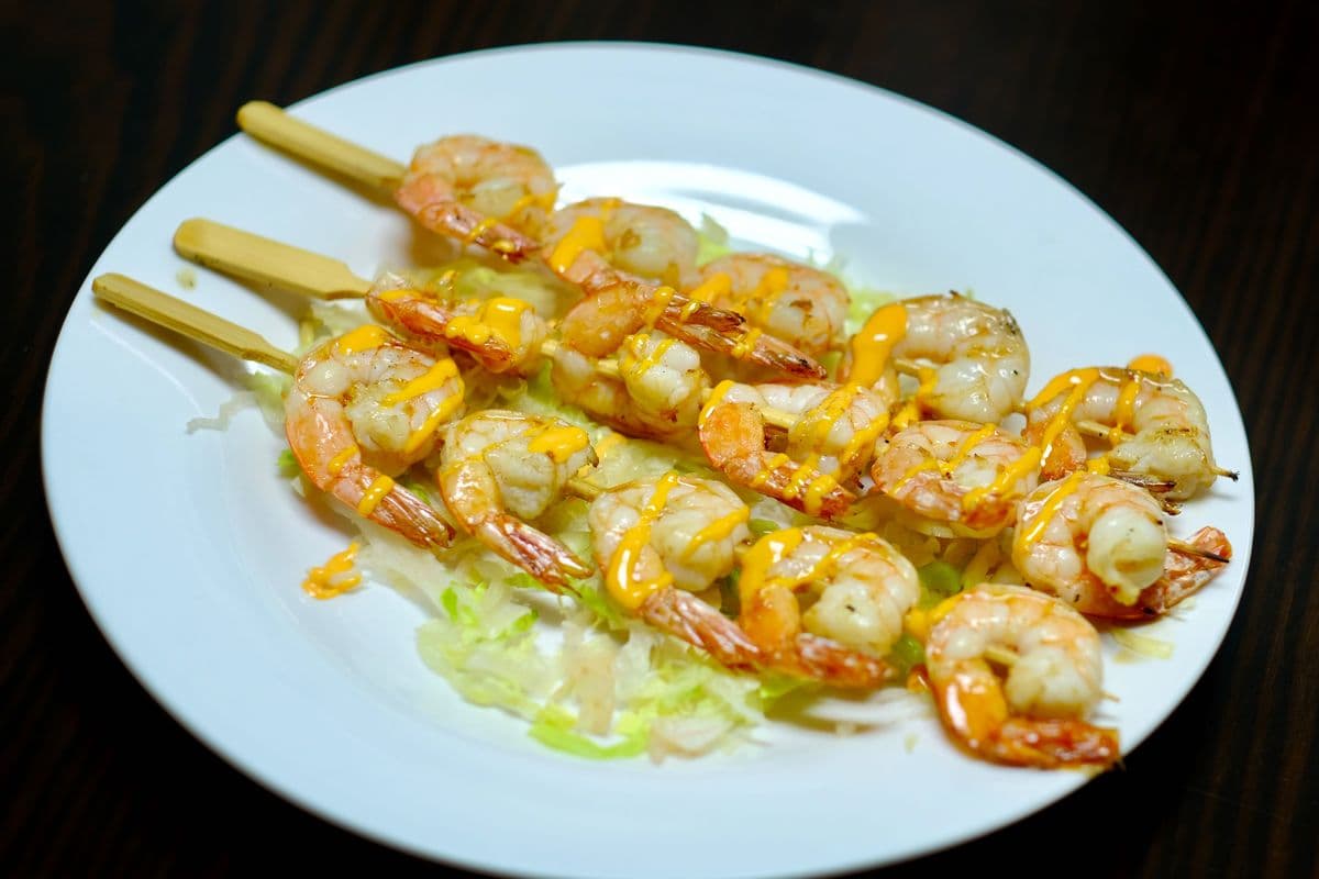10. Shrimp Skewers / TÔM LỤI NƯỚNG