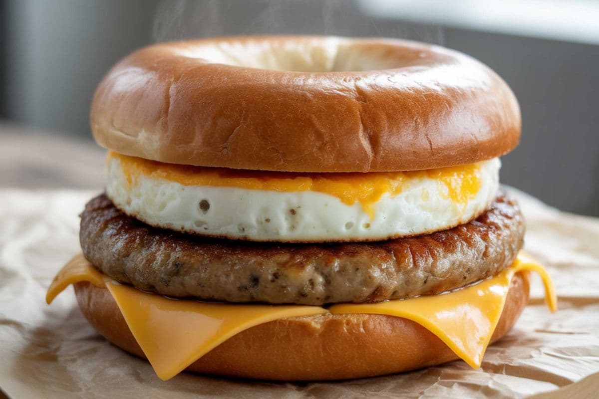 Egg & Sausage Sandwich