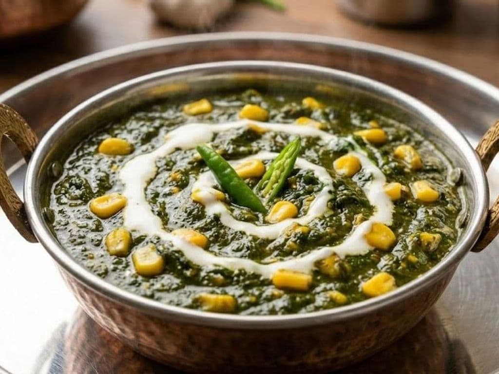 Corn Palak